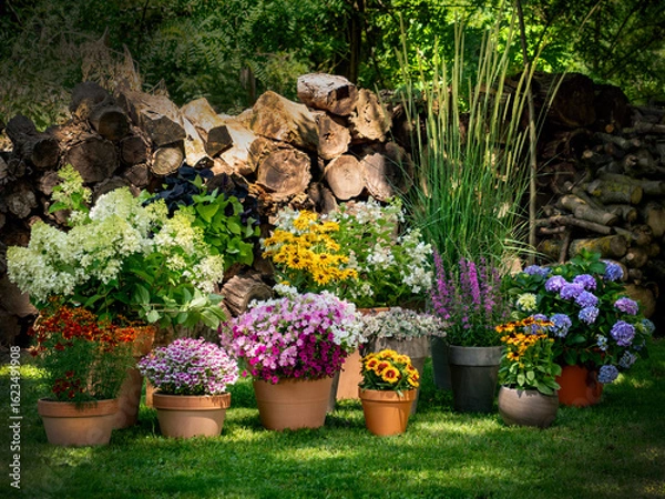 Obraz Flowers in pot