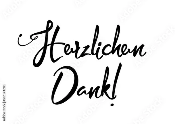Obraz Herzlichen Dank