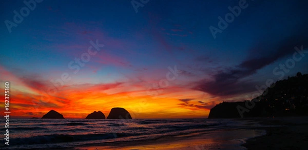 Obraz Sunset at Oceanside