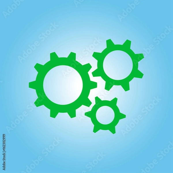Fototapeta Gear icon.
The development and management of business processes.