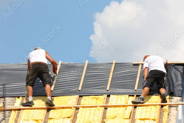 Fototapeta Dachdecker