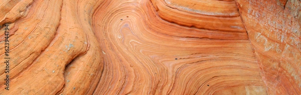Obraz Close-up of Sandstone Swirls - Years and years of water and wind has created something beautiful