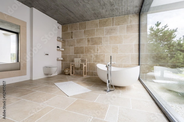 Obraz Amazing,spacious bathroom