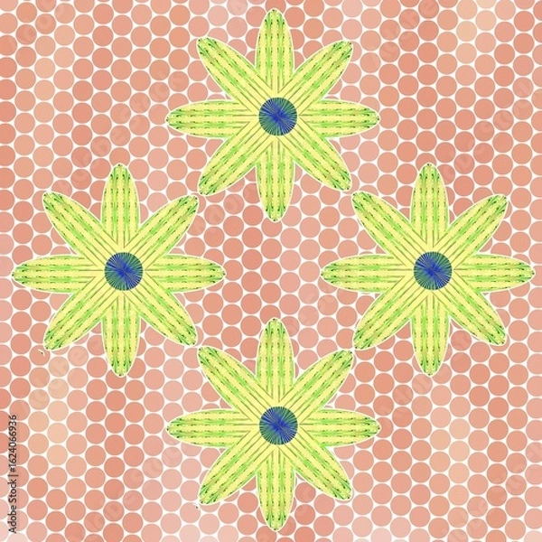 Fototapeta background, pattern, textile, abstract, modern, vector, illustration, design, art, decoration, fabric, shape, line, seamless, texture, curve, graphic, horizontal, ornament, geometric, print, tile, des