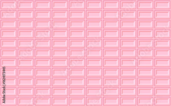 Obraz ストロベリー板チョコの背景イラスト素材