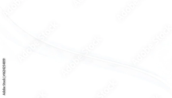 Obraz Abstract flowing lines on white background