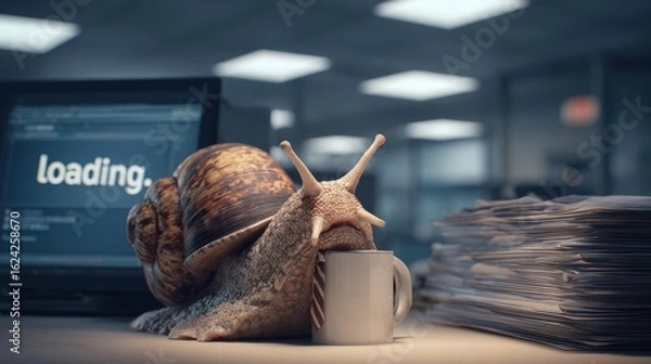 Obraz "Patience in the Digital World"