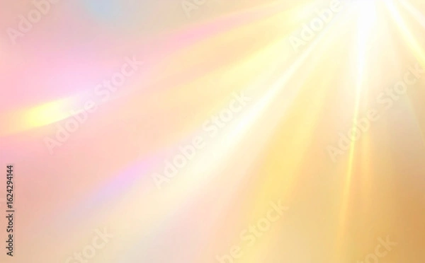 Fototapeta パステルカラーの光のグラデーション背景	
