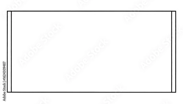 Obraz Blank Rectangular Shape