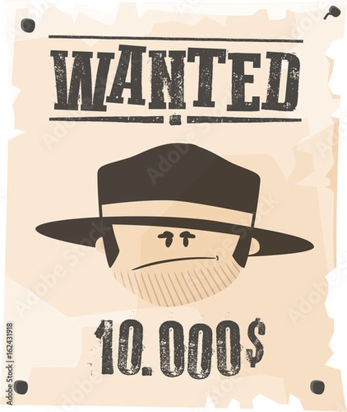 Fototapeta Avis de recherche