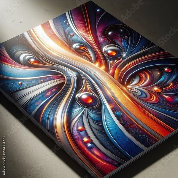 Obraz Spot UV coating