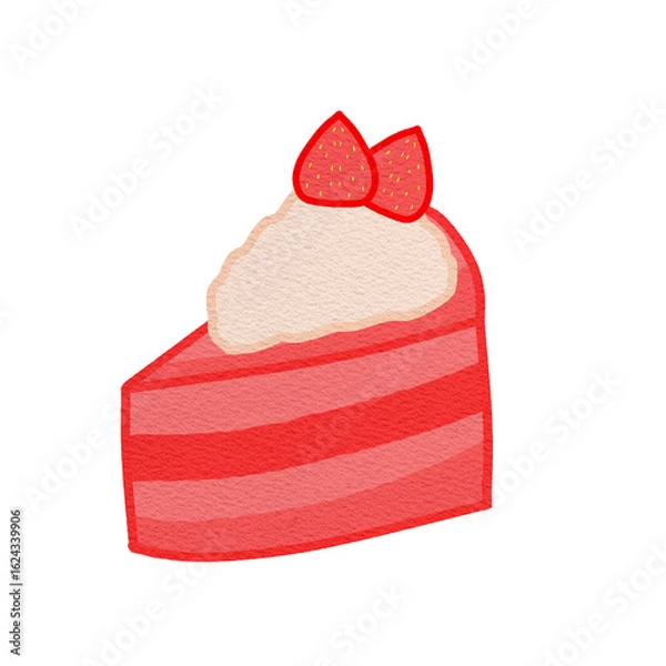 Obraz red cake
