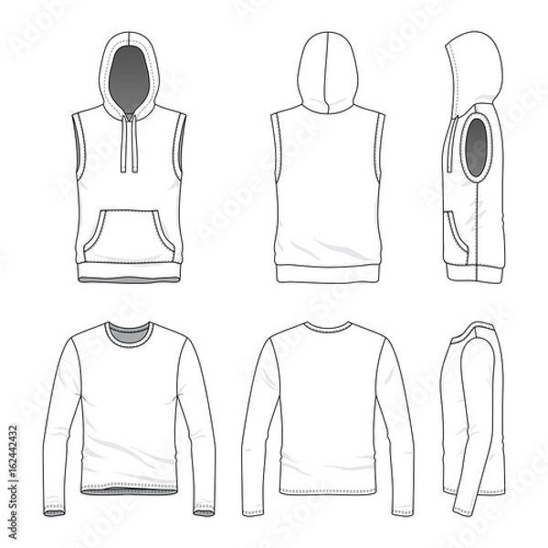 Obraz Sleeveless hoody and tee