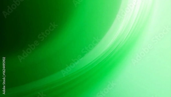 Fototapeta Green Gradient Waves Background – Independence Day Theme