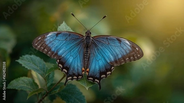 Obraz Cobalt Big Cat Winged Insect