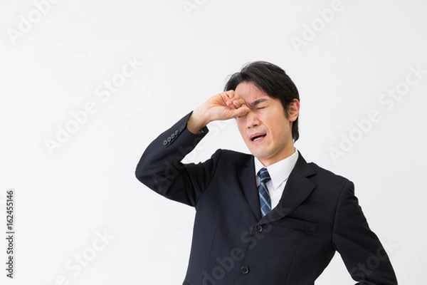 Fototapeta 疲れたミドル男性　ビジネス