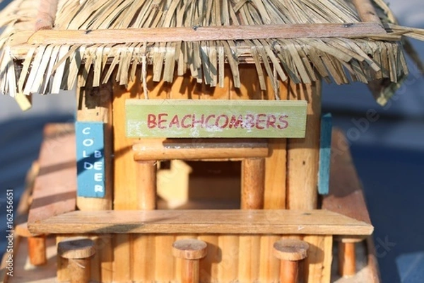 Fototapeta Beach Birdhouse