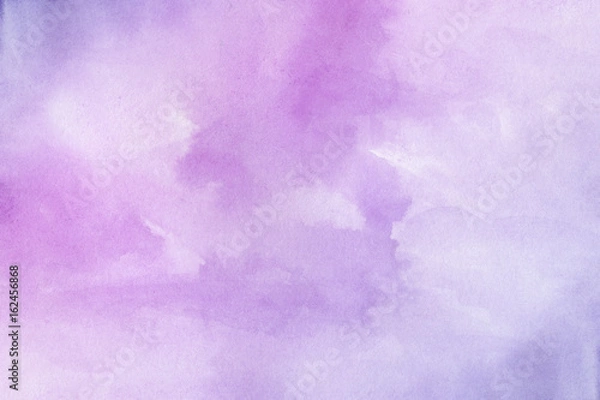 Fototapeta Abstract colorful hand draw water color background