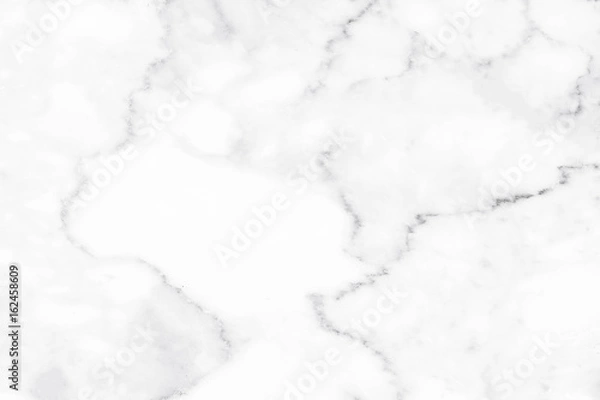 Obraz White marble texture and background for design pattern artwork.