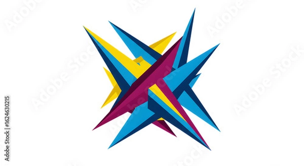 Obraz ia generated. vector illustration of an abstract background