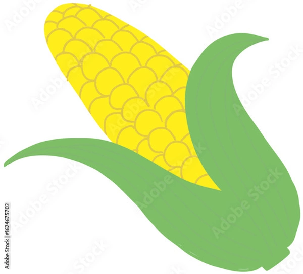 Obraz corn on the cob 옥수수, 콘, 노란옥수수