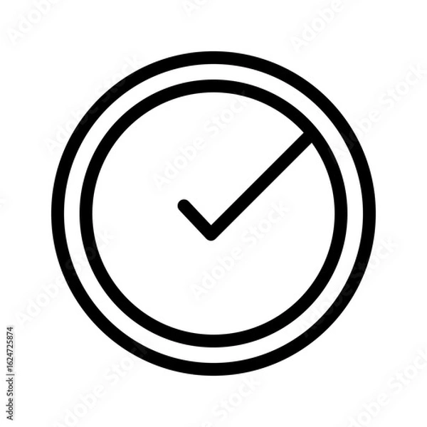 Fototapeta Checklist
