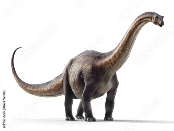 Obraz Diplodocus on white background