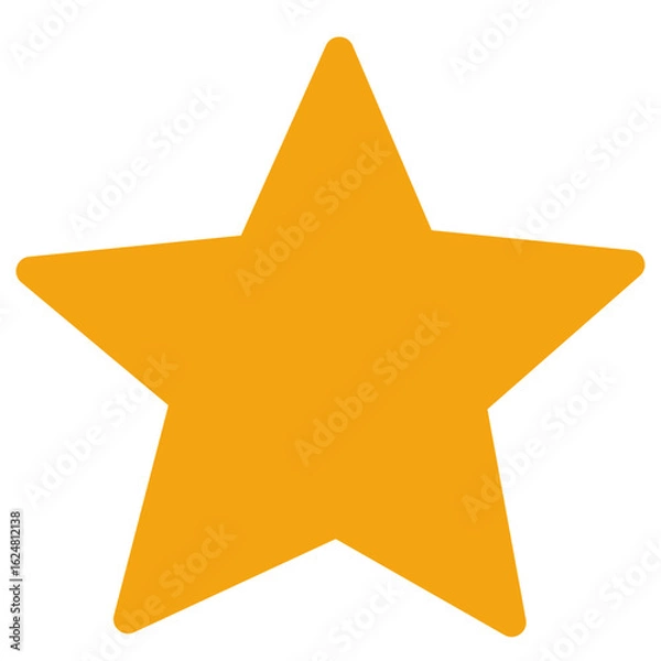 Fototapeta Star Transparent Isolated Icon. Colorful New Year or Christmas Decoration Element Symbol. Family Holiday Party Decoration. Greeting Winter Holiday card or Invitation Design Art Sign.