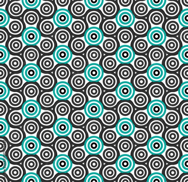 Obraz Seamless pattern. Hand spinner. Fidget spinner