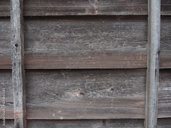 Obraz 古びた木材の壁面