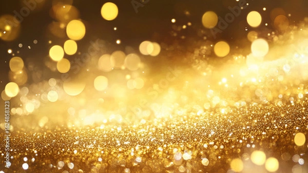 Fototapeta abstract golden background. soft focus