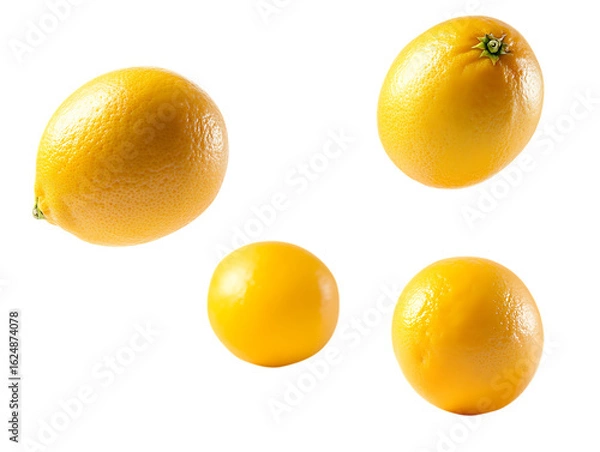 Obraz falling grapefruit