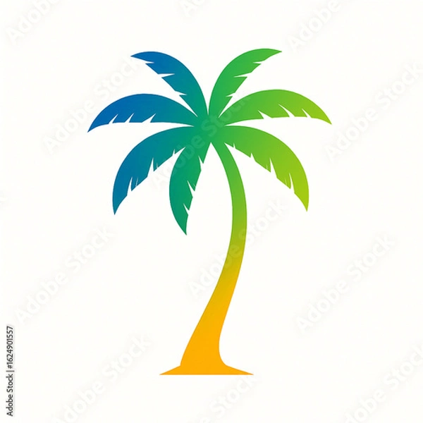 Obraz palm tree icon