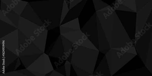 Obraz abstract background consisting of triangles, polygon gradient background illustration.