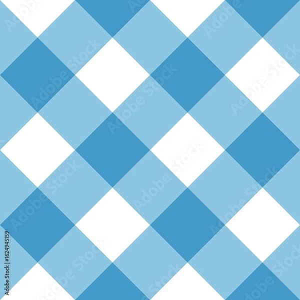 Obraz blue plaid