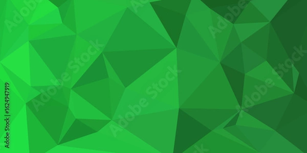 Obraz abstract background consisting of triangles, polygon gradient background illustration.