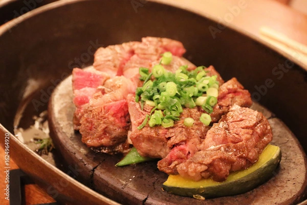 Fototapeta 牛リブロースのグリル