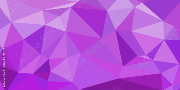 Obraz abstract background consisting of triangles, polygon gradient background illustration.