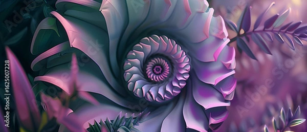 Obraz abstract fractal background