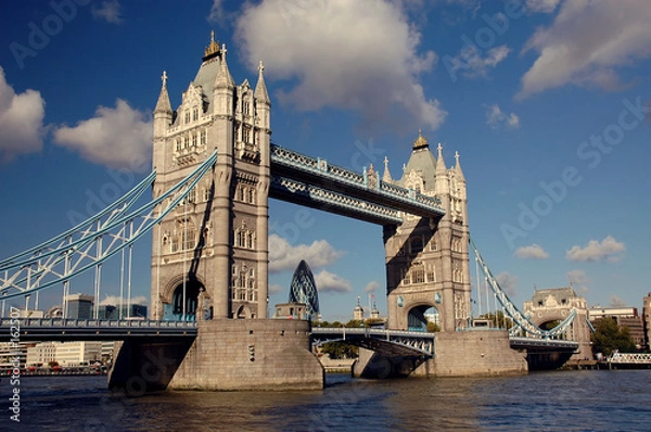 Obraz wieża most