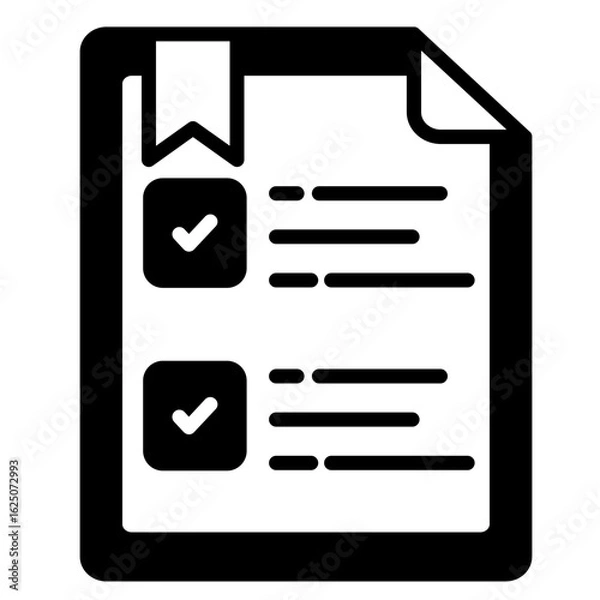 Obraz To Do List Icon