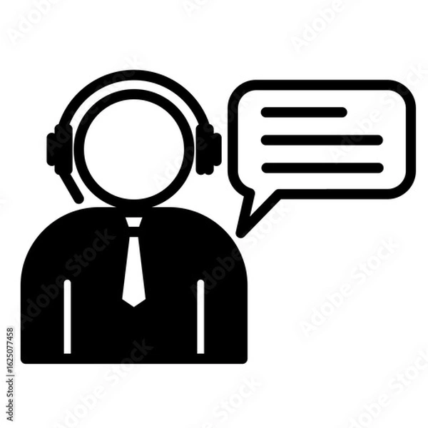 Obraz Customer Care Icon
