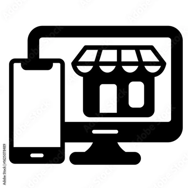 Obraz Online Shop Icon