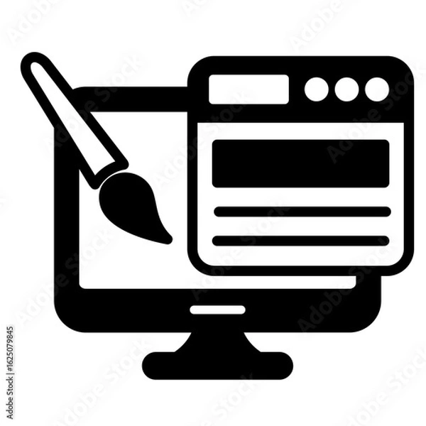 Fototapeta Web Design Icon