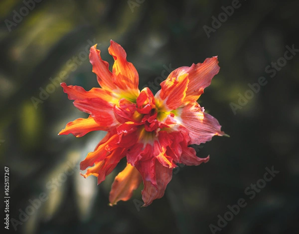 Obraz red autumn leaves