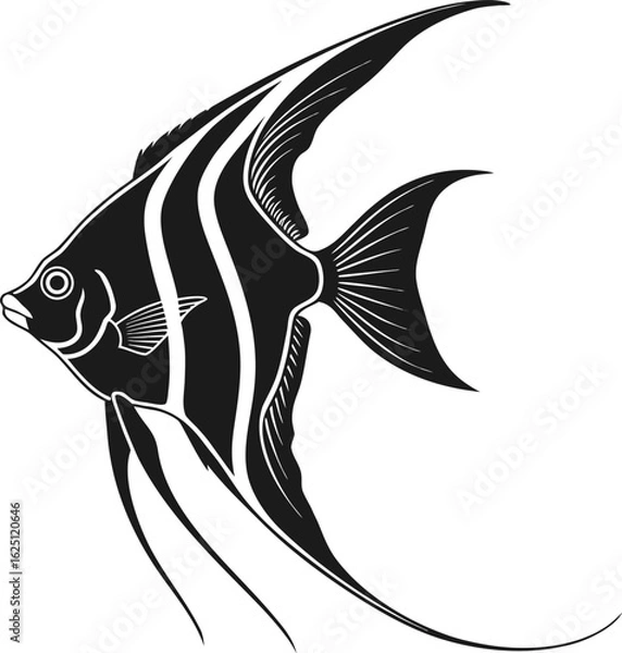Obraz fish vector illustration