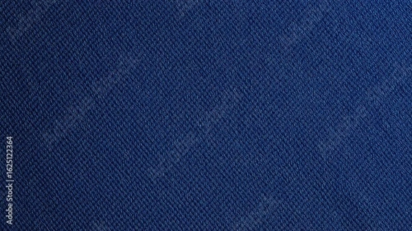 Fototapeta Dark Blue Fabric Surface with a Fine Weave Pattern Presents a Visually Appealing and Versatile Textile Backdrop