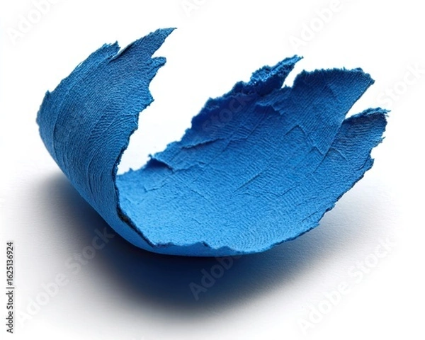 Obraz Abstract Blue Painted Fragment