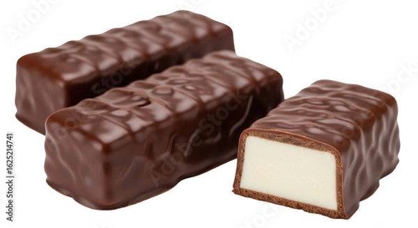 Obraz Isolated Chocolate Covered Cream Candy