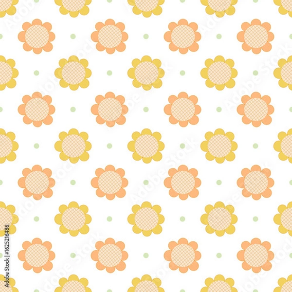 Obraz seamless floral pattern